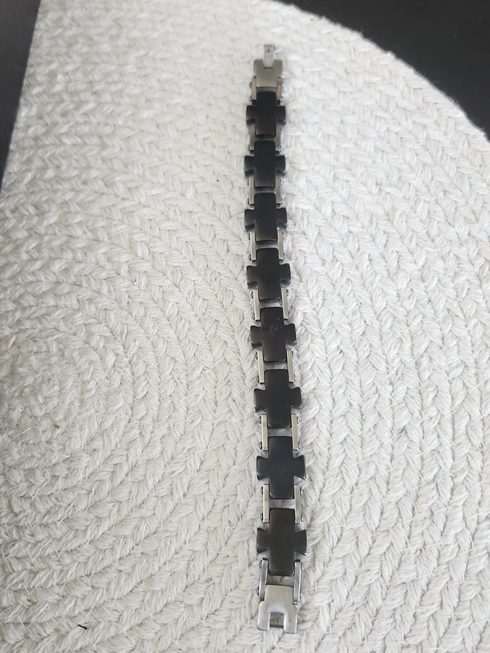 Men's Reversable Cross Bracelet